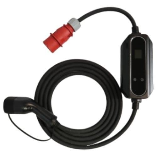 Mobiele Thuislader Type 2 - 5 meter - 22 kW - 32A 3-fase, Autos : Divers, Bornes de recharge, Enlèvement ou Envoi