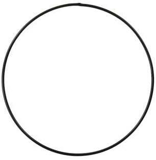 Metalen ring Zwart 30 cm per stuk, Huis en Inrichting, Nieuw