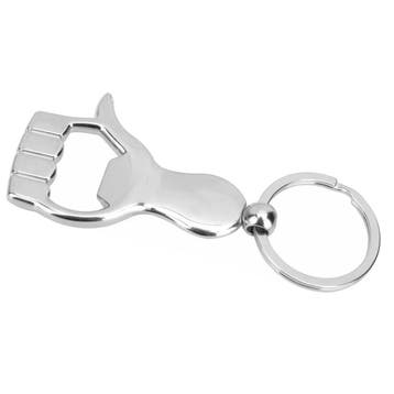 Fako Bijoux - Sleutelhanger Flesopener - Thumbs Up - Duimpje, Verzamelen, Verzenden, Nieuw