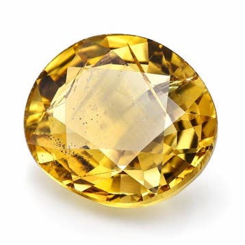 Zonder minimumprijs - 1 pcs Geel Saffier - 1.67 ct -