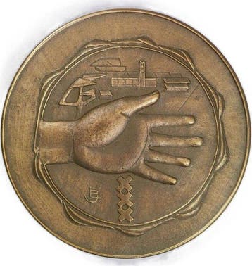 Nederland. Historical Medal Watersnood Tuindorp-Oostzaan,