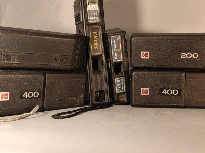 Kodak, Skina Ektra 100 / 200 / Ektralite 400 / T602 AF, Audio, Tv en Foto, Fotocamera's Analoog