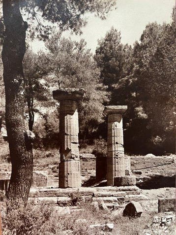 Nellys - Temple of Hera, Olympia – Original Vintage, Antiquités & Art