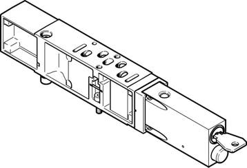 Festo Plaque De Fermeture Verticale - 8001179, Verzenden