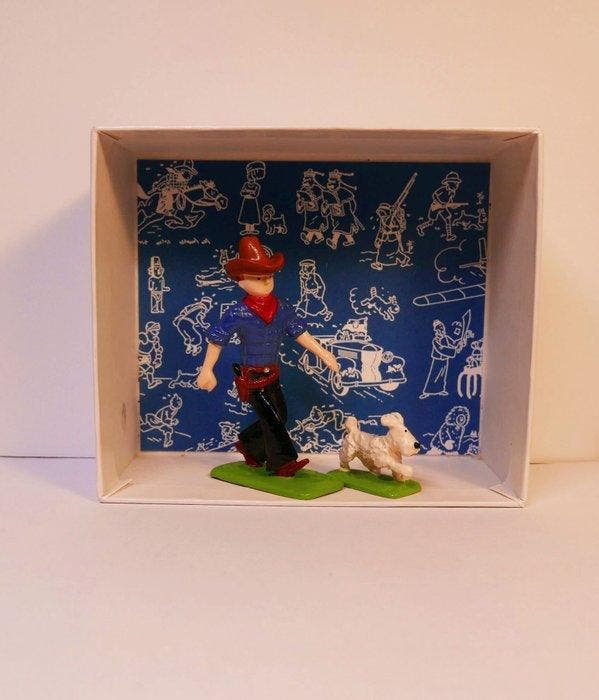 Figurine Pixi 4522 - Tintin série N°2 - TINTIN EN AMERIQUE :, Livres, BD | Comics