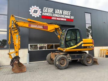 Veiling: Mobiele Bandenkraan JCB JS145W Diesel 2008, Ophalen