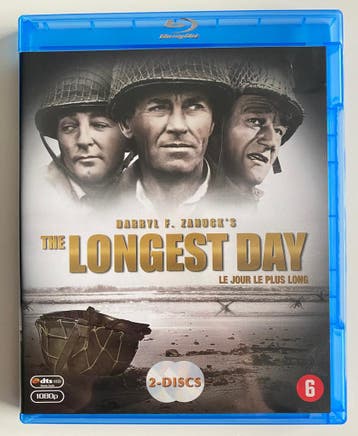 THE LONGEST DAY (2 DISC) (BLURAY), Cd's en Dvd's, Gebruikt