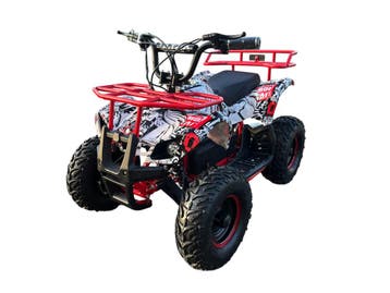 48 volt elektrische Quad met 1000 watt aandrijving, met baga, Ophalen of Verzenden, Nieuw
