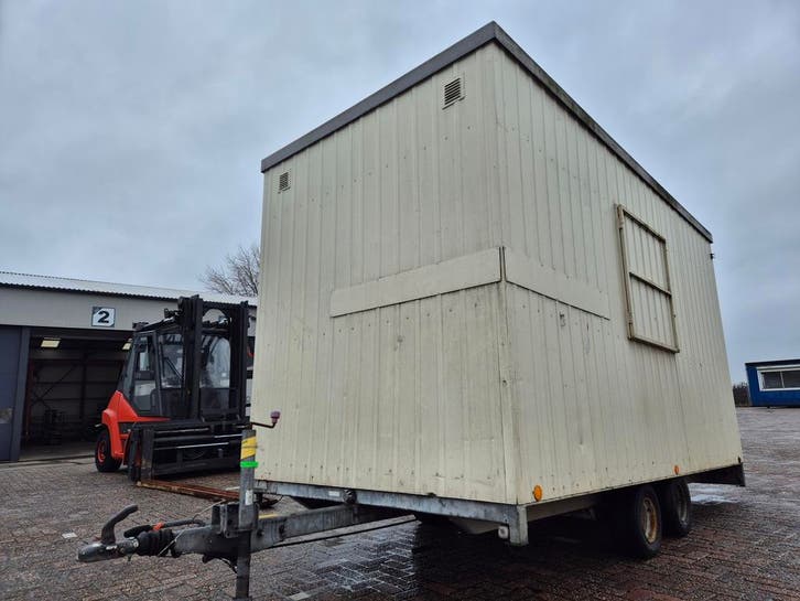 Keetwagen schaftwagen 4m snelverkeer HS-1553, Zakelijke goederen, Machines en Bouw | Keten en Containers, Ophalen of Verzenden