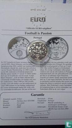 Portugal 8 euro 2003 (zilver 925‰) European Football Cha., Timbres & Monnaies, Monnaies | Europe | Monnaies euro, Verzenden, Losse munt