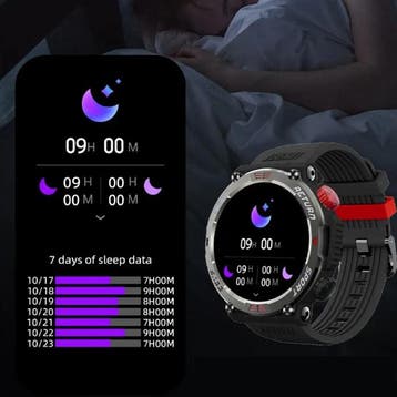 Zeus 5 Pro Smartwatch - Slaapmonitor Hartslag Zuurstof Sport, Verzenden, Nieuw, Lokmat