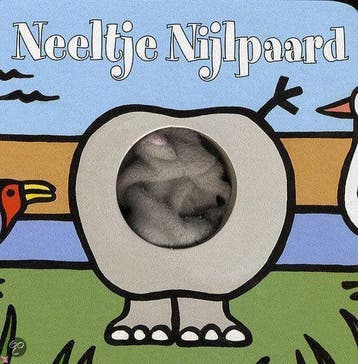 Neeltje Nijlpaard vingerpopboekje - van der Put, Verzenden