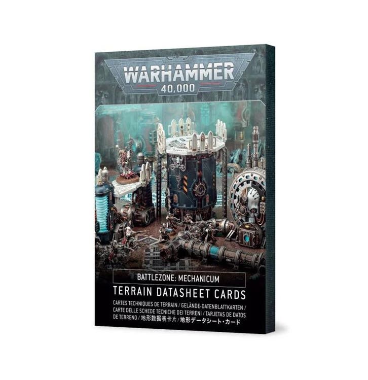 Battlezone Mechanicum Terrain Datasheet Cards (Warhammer, Hobby en Vrije tijd, Wargaming, Ophalen of Verzenden