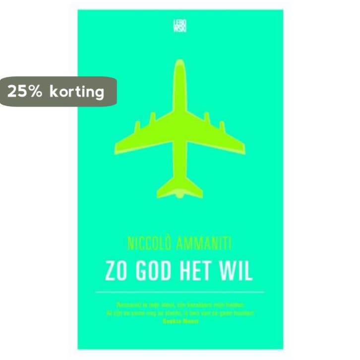 Zo God het wil 9789048808632 Niccolò Ammaniti, Boeken, Romans, Gelezen, Verzenden