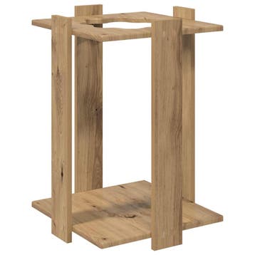 vidaXL Biljartkeu-stand Bewerkt hout 42 x 43 x 60 cm, Sport en Fitness, Biljarten en Poolen, Verzenden, Nieuw