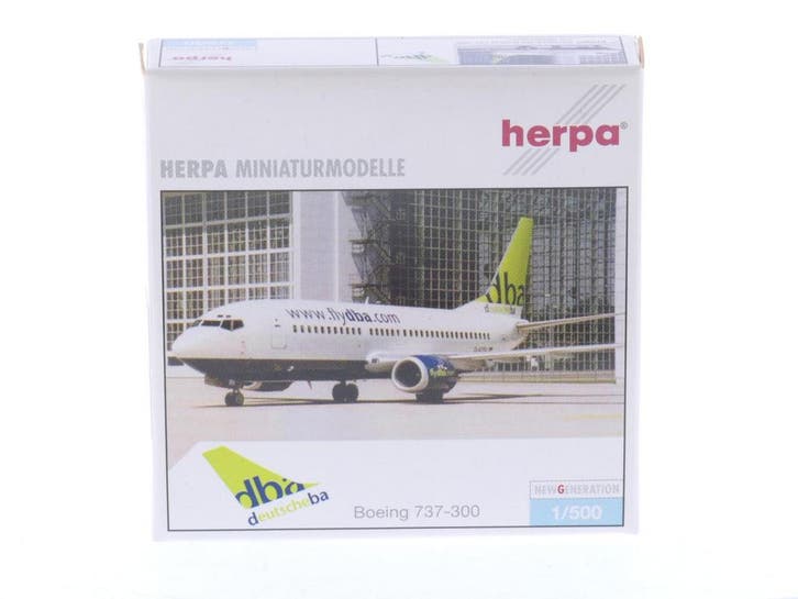 Schaal 1:500 Herpa 510387 Boeing 737-300 dba Reg. D-ADBV..., Hobby & Loisirs créatifs, Modélisme | Avions & Hélicoptères, Enlèvement ou Envoi