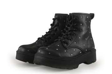 Skechers Veterboots Meisjes in maat 31 Zwart, Verzenden, Jongen of Meisje, Schoenen, Skechers