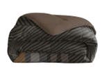 Veiling - Royalbed Brown Stripes 200x200 - Dekbed zonder ove