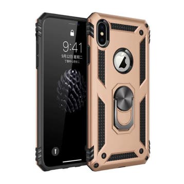 iPhone XS Max Hoesje  - Shockproof Case Cover Cas TPU Goud +, Verzenden, Nieuw