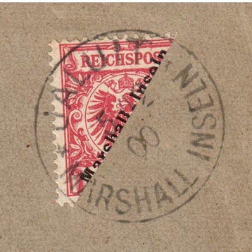 Duitse Koloniën - Marshall eilanden 1900 - Marshall-Inseln, Gestempeld
