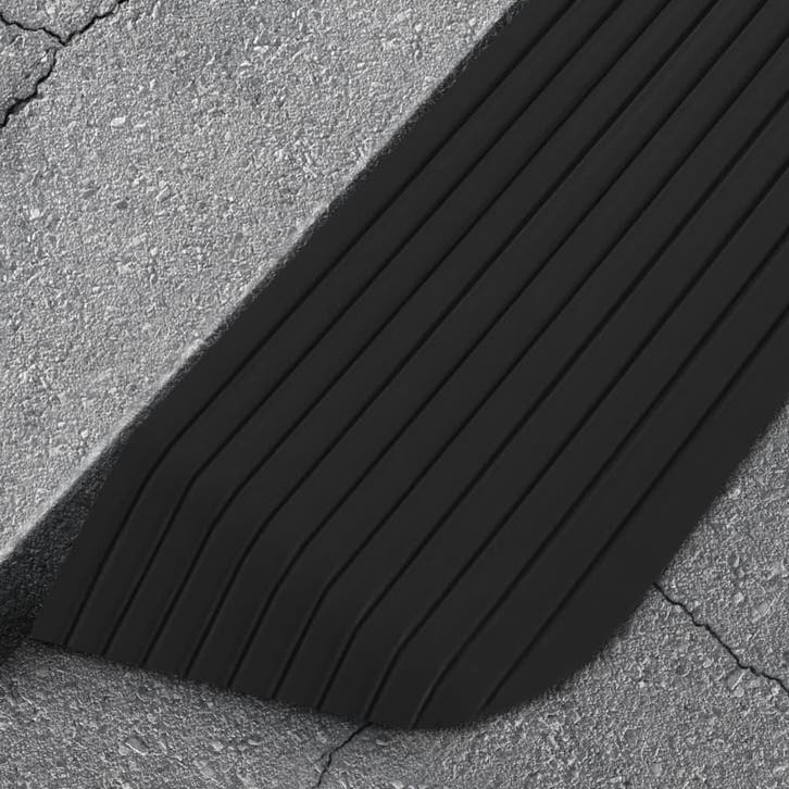 vidaXL Drempelhulpen 2 st 110x32x3,8 cm rubber, Huis en Inrichting, Woonaccessoires | Wanddecoraties, Nieuw, Verzenden