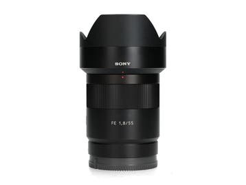 Sony FE 55mm f/1.8 ZA Zeiss Sonnar T* - 1 jaar garantie, Ophalen of Verzenden, Zo goed als nieuw