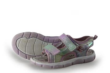Friboo Sandalen Meisjes in maat 27 Paars, Verzenden, Jongen of Meisje, Zo goed als nieuw, Schoenen