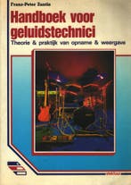 Handboek voor geluidstechnici 9789053810095 F. Zantis, Verzenden, F. Zantis