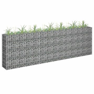 vidaXL Gabion plantenbak verhoogd 270x30x90 cm, Verzenden