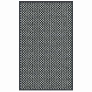 vidaXL Deurmat 90x150 cm antracietkleurig, Verzenden