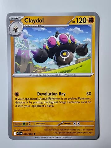 CLAYDOL (CHAOS RISING 047/086) (TRADING CARD)