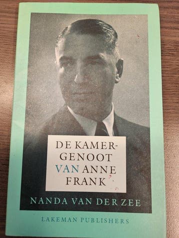 KAMERGENOOT VAN ANNE FRANK 9789073299061 Nel van der Zee, Verzenden, Zo goed als nieuw, Nel van der Zee