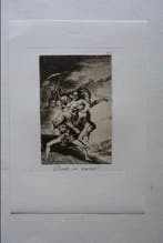 Francisco De Goya (1746-1828) - Caprichos Blatt #65 Donde va