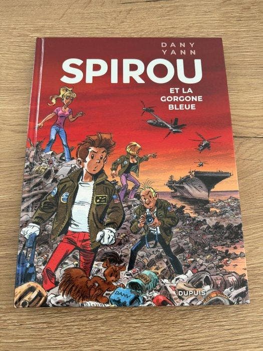 Spirou - Spirou et la Gorgone bleue - C + bandeau - 1 Album, Livres, BD