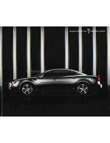 2006 PONTIAC GRAND PRIX BROCHURE ENGELS (USA), Nieuw