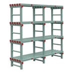 Kunststof rek, HACCP rek, horeca rek, koelcel rek, opslagrek, Doe-het-zelf en Bouw, Steigers, Verzenden, Nieuw