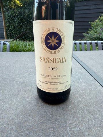 2022 Tenuta San Guido, Sassicaia - Super Tuscans - 1, Collections