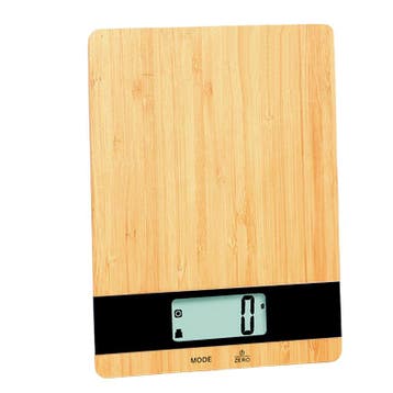 Bamboe Keukenweegschaal tot 5Kg Weegschaal Keuken Digitaal, Verzenden