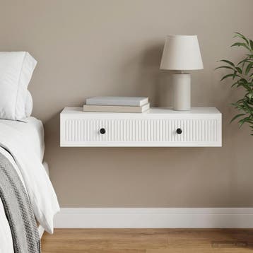 vidaXL Wandgemonteerde Zijtafel 87,5 x 34,5 x 17 cm Bewerkt, Verzenden