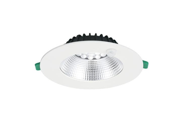 Sylvania Insaver Slim Led Pir Downlight Ip44 1200lm 4000K -, Bricolage & Construction, Éclairage de chantier, Envoi