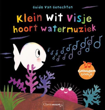 Klein wit visje hoort watermuziek (Goed), Verzenden, Nieuw