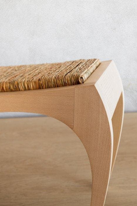 Jean Baptiste van den Heede - Bank - Beuken, Antiek en Kunst, Curiosa en Brocante