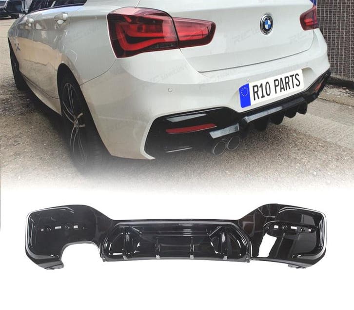 DIFFUSEUR BMW F20 LCI 15-19 LOOK COMPETITION NOIR BRILLANT, Autos : Pièces & Accessoires, Carrosserie & Tôlerie, Envoi