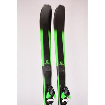 160 170 skis SALOMON XDR 78 ST, woodcore, basalt, titan + S, Verzenden, Gebruikt, Salomon