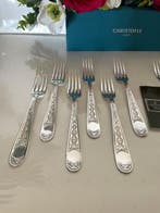 Christofle - Vork - Set van 12 eetvorken, model Villeroy -