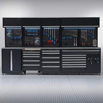 Datona Werkplaatsinrichting PREMIUM met RVS werkblad en, Ophalen of Verzenden, Nieuw