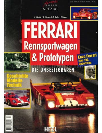 FERRARI RENNSPORTWAGEN & PROTOTYPEN (FERRARI WORLD SPEZIAL), Boeken, Nieuw