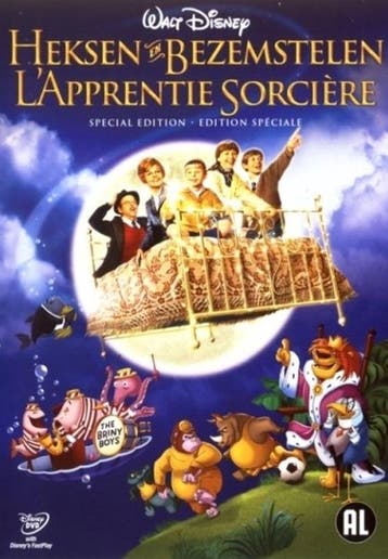 Heksen En Bezemstelen (DVD), Verzenden