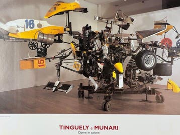 Jean Tinguely e Bruno Munari - Pit Stop (1984)