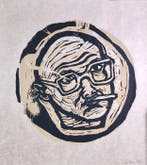 Gustav Kluge (1947) - Fünf Arbeiten (Holzschnitte), Antiek en Kunst